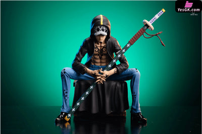One Piece Seated Trafalgar D. Water Law Resin Statue - Brain-Hole Studio [Pre-Order]