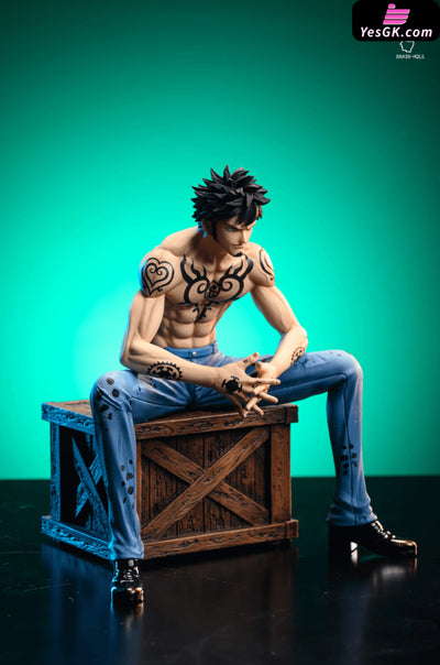 One Piece Seated Trafalgar D. Water Law Resin Statue - Brain-Hole Studio [Pre-Order]