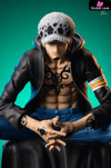 One Piece Seated Trafalgar D. Water Law Resin Statue - Brain-Hole Studio [Pre-Order]