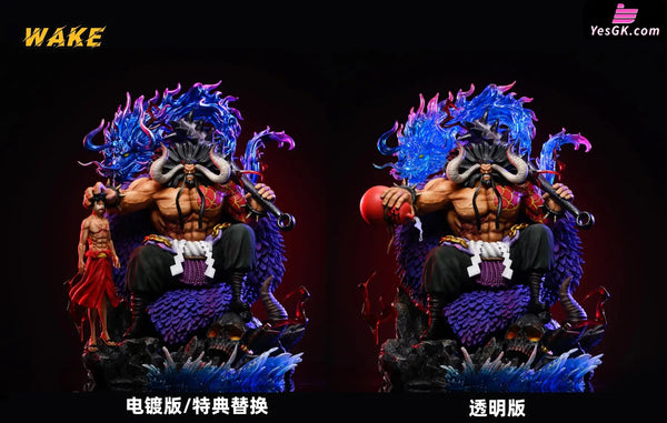 One Piece Seated Yonko No. 1 Kaido Of The Beasts Resin Statue - Wake Studio [Pre-Order]