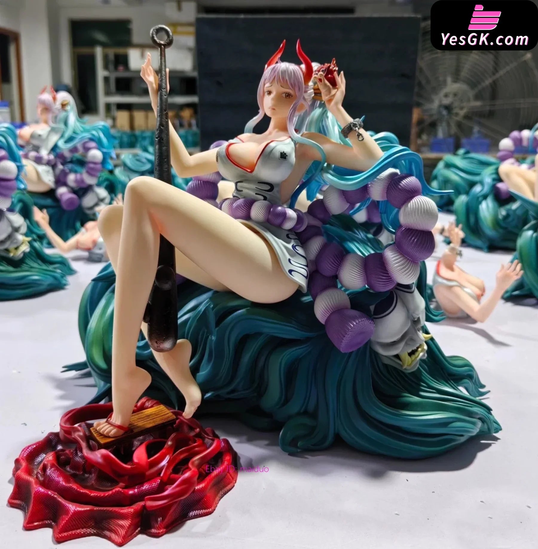 One Piece Series 2 Yamato Resin Statue - Po Fang Studio YesGK One Piece Series 2 Yamato Resin Statue - Po Fang Studio YesGK