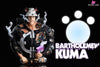 One Piece Series Bartholomew Kuma (Battle Damaged Sitting Bear) Gk Statue - League Studio