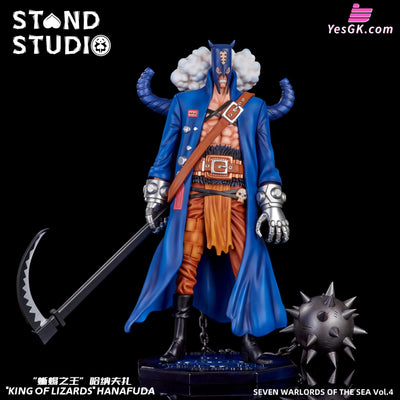 One Piece Seven Warlords Of The Sea #4 King Of Lizards Hanafuda Statue - Stand Studio [Pre-Order]