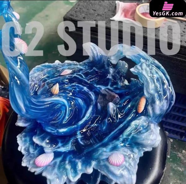 One Piece Seven Warlords of the Sea #7 Jinbe GK Statue - C2 Studio [In-Stock] Full Payment / Add-on Wave Platform One