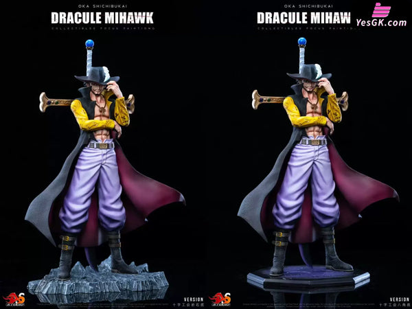 One Piece Seven Warlords of the Sea #8 Mihawk pop GK Statue - As Studio [Pre-Order] - Deposit / Octagonal Base / Cross