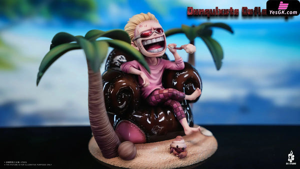 One Piece Seven Warlords of the Sea Childhood Series #3 Doflamingo & Crocodile & Mihawk GK Statue - DX Studio