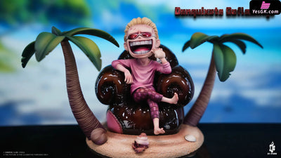 One Piece Seven Warlords of the Sea Childhood Series #3 Doflamingo & Crocodile & Mihawk GK Statue - DX Studio