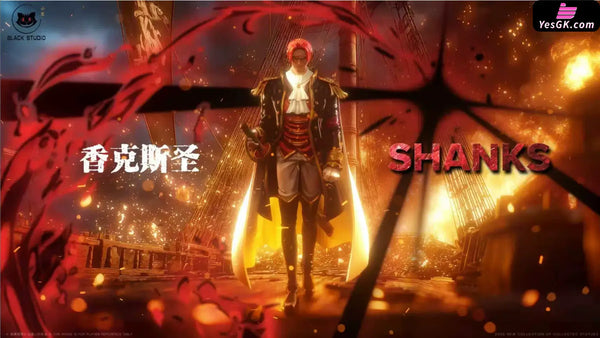 One Piece Shanks GK Statue - Black Studio [Pre-Order Closed] - Full Payment - One Piece