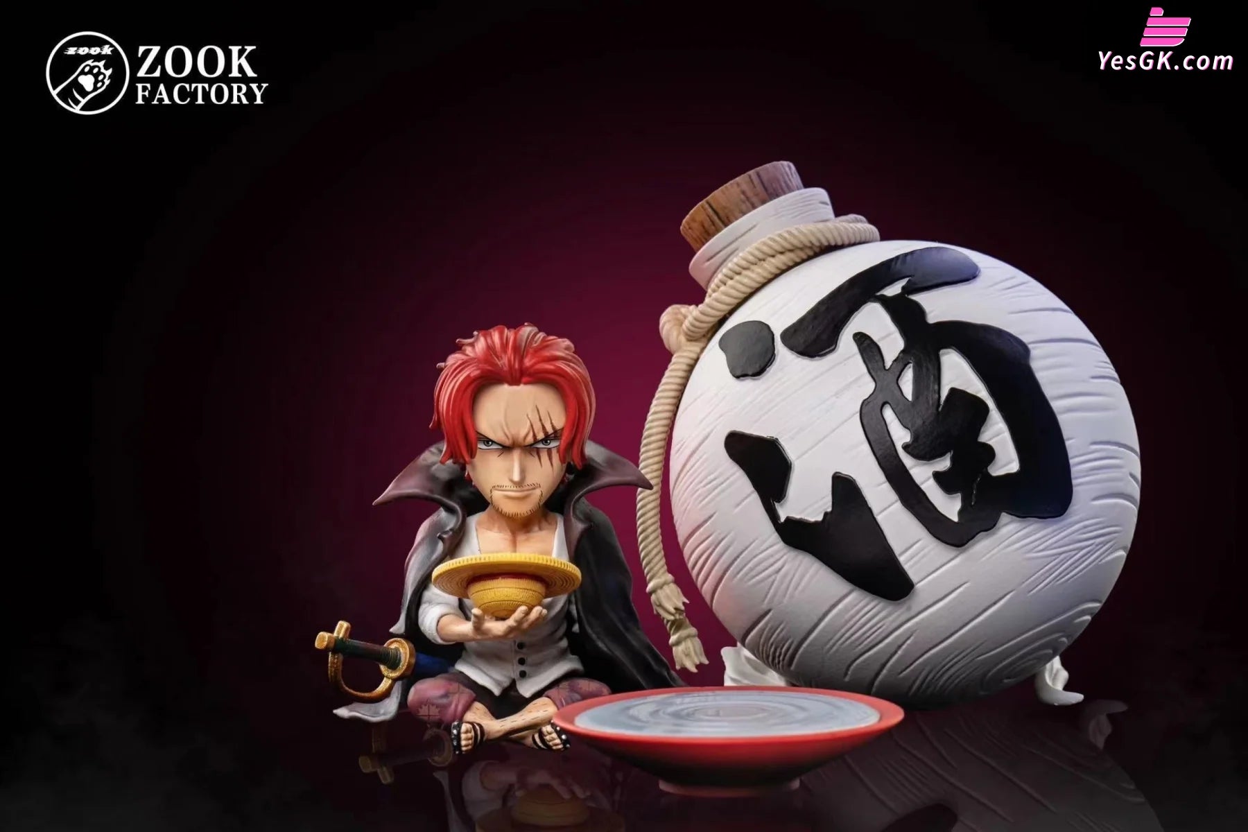 One Piece Shanks Resin Statue - Zook Factory [Pre-Order]