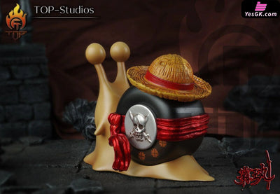 One Piece Shanks Transponder Snails GK Statue - TOP Studio [In-Stock] Full Payment One Piece