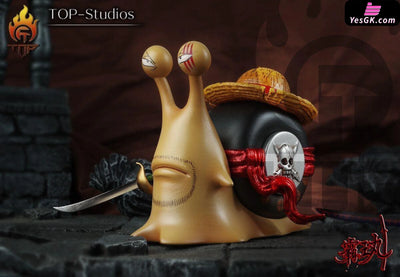 One Piece Shanks Transponder Snails GK Statue - TOP Studio [In-Stock] Full Payment One Piece