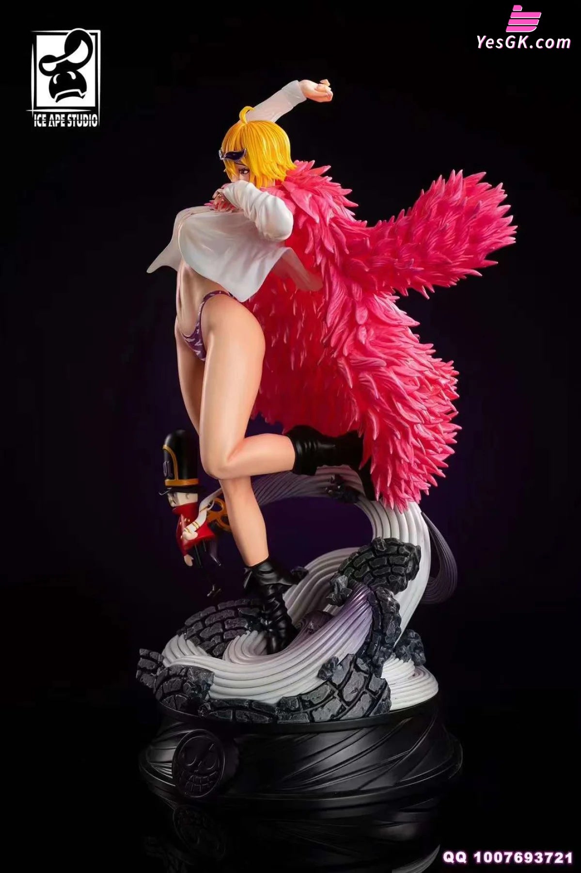 One Piece Shichibu Hai Nianghua #1 - Doflamingo Statue Ice Ape Studio [Pre-Order]