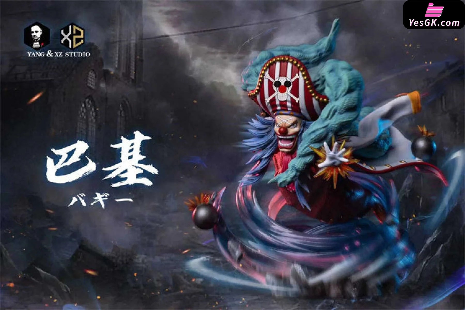 One Piece Shichibukai Buggy Resin Statue - YANG & XZ Studio