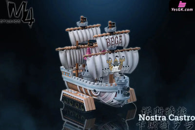 One Piece Ship Series #21 Nostra Castello GK Statue - M4 Studio [Pre-Order] One Piece