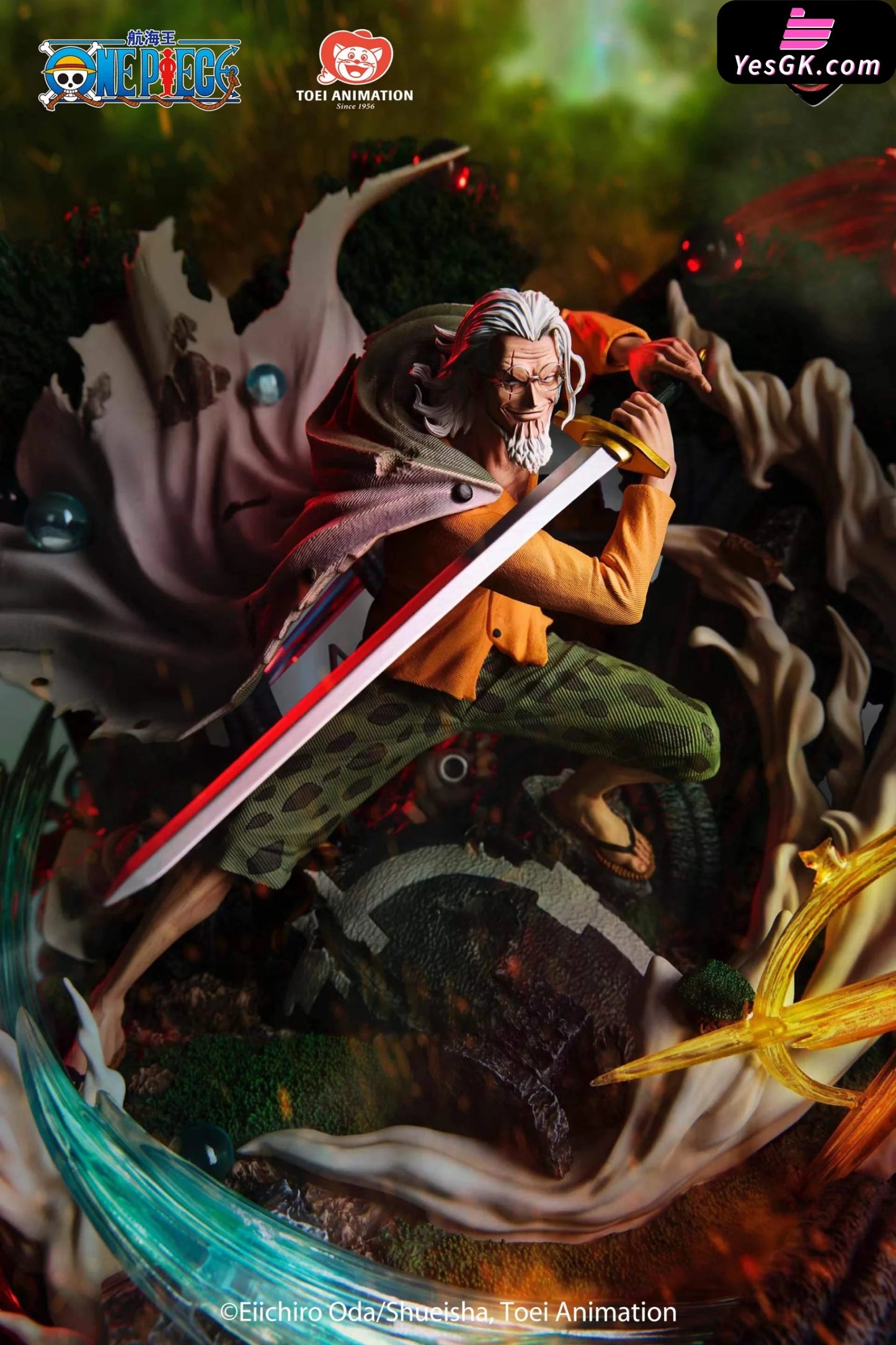 One Piece Silvers Rayleigh (Licensed) Resin Statue - Toei Animation & Unlimted Studio [Pre-Order]