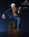 One Piece Simple Series Sitting Trafalgar D. Water Law Statue - Hinami Studio [Pre - Order] Deposit