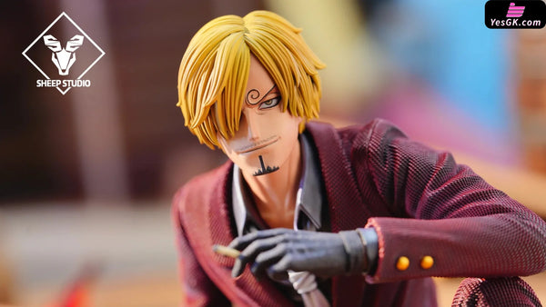 One Piece Sitting #4 Curly-haired Sanji GK Statue - Sheep Studio [Pre-Order] One Piece