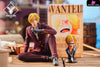 One Piece Sitting #4 Curly-haired Sanji GK Statue - Sheep Studio [Pre-Order] Deposit / Red Color One Piece