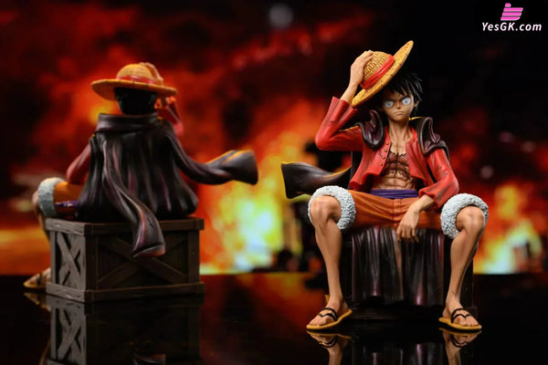 One Piece Sitting Luffy GK Statue - Dream Box Studio [In-Stock] - One Piece