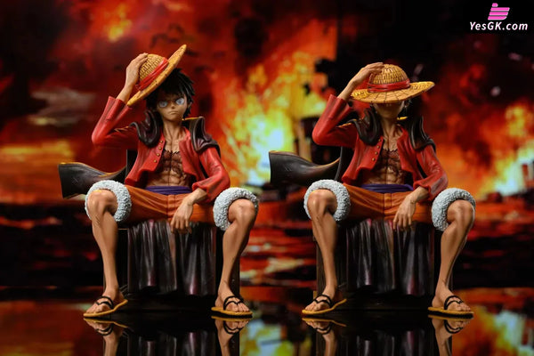 One Piece Sitting Luffy GK Statue - Dream Box Studio [In-Stock] - One Piece