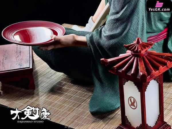 One Piece Sitting Moon Watching Zoro GK Statue - DA JIAN HAO Studio [In-Stock] - Full Payment - One Piece