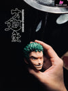 One Piece Sitting Moon Watching Zoro GK Statue - DA JIAN HAO Studio [In-Stock] - Full Payment - One Piece