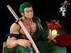 One Piece Sitting Moon Watching Zoro GK Statue - DA JIAN HAO Studio [In-Stock] - Full Payment - One Piece