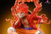 One Piece Sitting Nika Luffy Resin Statue - Brain-Hole Studio [Pre-Order] Deposit / Red Version