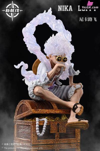 One Piece Sitting Nika Luffy Resin Statue - NEW ROUTE Studio [Cancel Production] One Piece