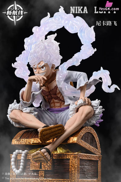 One Piece Sitting Nika Luffy Resin Statue - NEW ROUTE Studio [Cancel Production] One Piece