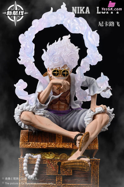 One Piece Sitting Nika Luffy Resin Statue - NEW ROUTE Studio [Cancel Production] One Piece