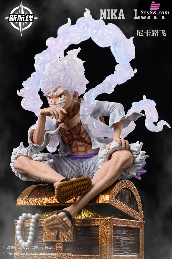 One Piece Sitting Nika Luffy Resin Statue - NEW ROUTE Studio [Cancel Production] One Piece