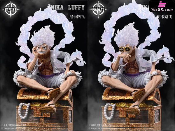 One Piece Sitting Nika Luffy Resin Statue - NEW ROUTE Studio [Cancel Production] One Piece
