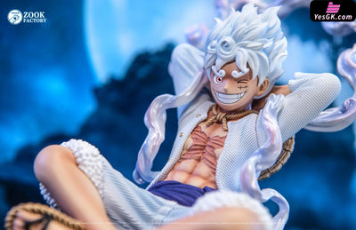 One Piece Sitting Nika Luffy Resin Statue - Zook Factory Studio [Pre-Order]