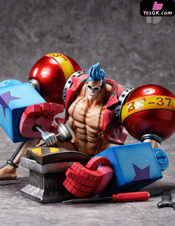 One Piece Sitting Pose Pirates Franky Statue - BT Studio [In-Stock] - Full Payment - One Piece