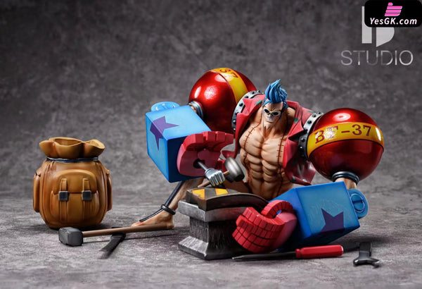 One Piece Sitting Pose Pirates Franky Statue - BT Studio [In-Stock] - Full Payment - One Piece