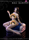 One Piece Sitting Posture Series Boa Hancock Resin Statue - Kk Studio [Pre-Order] Deposit / A2 Nsfw