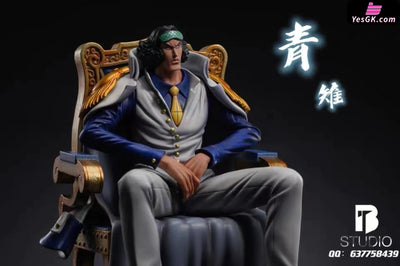 One Piece Sitting Three Generals Kuzan Resin Statue - Bt Studio [In Stock]