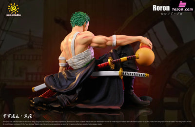 One Piece Sitting Zoro GK Statue - Sun Studio [In-Stock] - Full Payment - One Piece