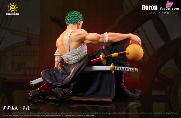 One Piece Sitting Zoro GK Statue - Sun Studio [In-Stock] - Full Payment - One Piece
