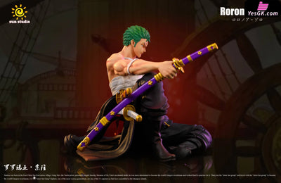 One Piece Sitting Zoro GK Statue - Sun Studio [In-Stock] - Full Payment - One Piece