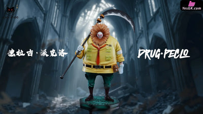 One Piece Six Dark Sovereigns #2 Drug Peclo & Giberson GK Statue - Black Studio [Pre-Order] One Piece