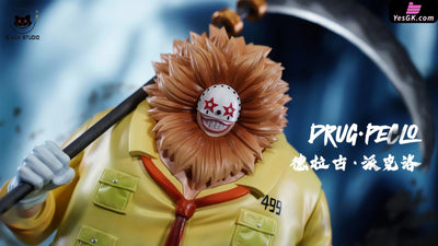 One Piece Six Dark Sovereigns #2 Drug Peclo & Giberson GK Statue - Black Studio [Pre-Order] One Piece