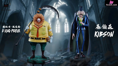 One Piece Six Dark Sovereigns #2 Drug Peclo & Giberson GK Statue - Black Studio [Pre-Order] Deposit / Drug Peclo One