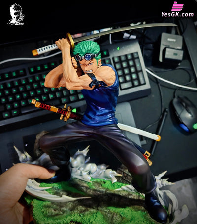 One Piece Sky Island Saga Roronoa Zoro Sanjuroku Pound Ho Statue - Lv Zao Tou Studio [Pre-Order]