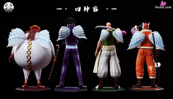 One Piece Skypiea Four Priest Gedatsu & Satori & Shura & Ohm Statue - Clone Studio