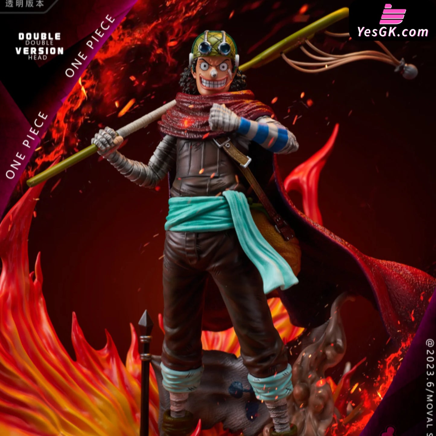 One Piece Sniper Warrior Usopp Resin Statue - Mo Wo Zhang Ben Studio [Pre-Order]