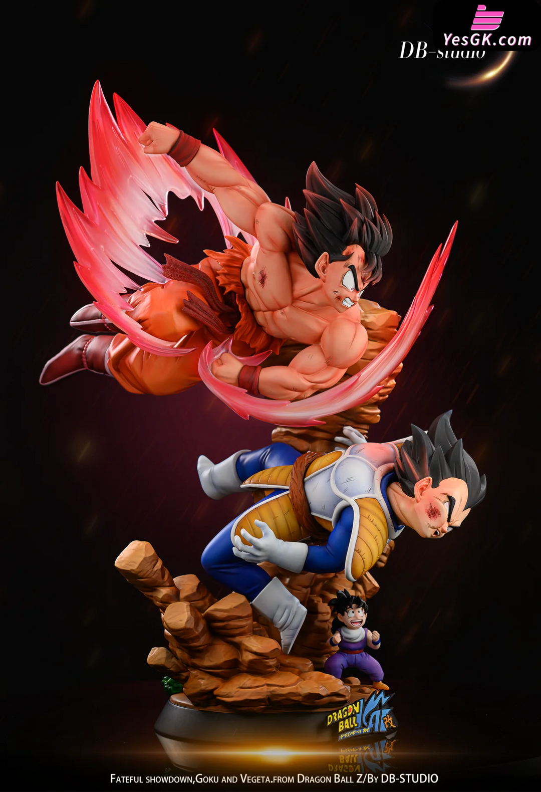 One Piece Son Goku & Vegeta Destiny Showdown Resin Statue - DB Studio ...