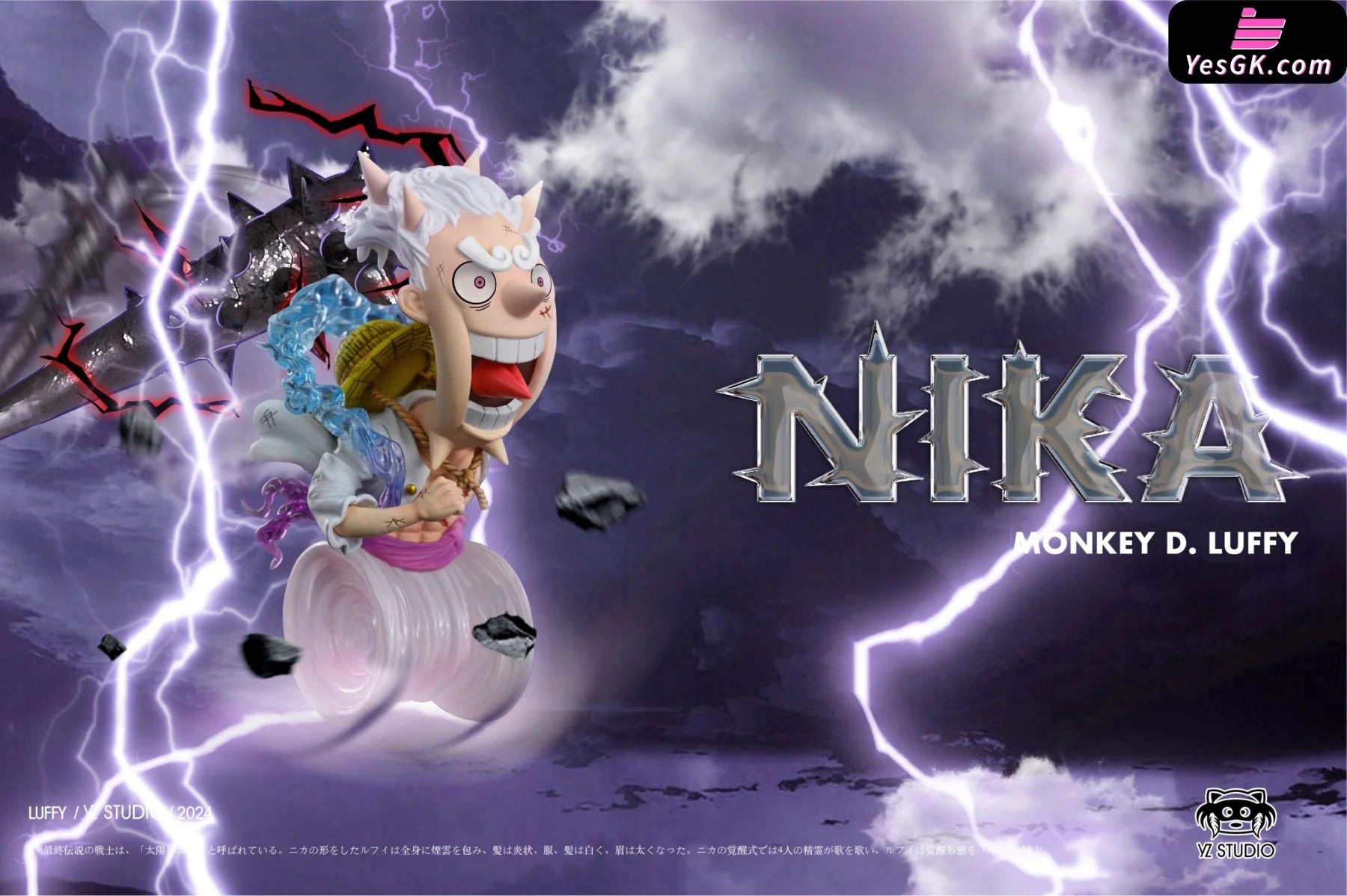 One Piece Spiked Nika Luffy Statue - YZ Studio – YesGK One Piece Spiked Nika Luffy Statue - YZ Studio – YesGK