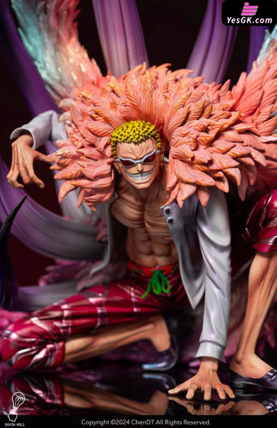 One Piece Squatting Doflamingo Resin Statue - Brain Hole Studio [Pre - Order]